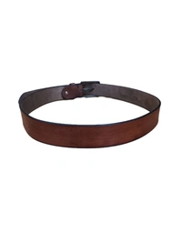 40 MM MENS GENUINE LEATHER BROWN COLOR BELT SIZE -42-52-(6 SIZE) - FREE SIZE, 6