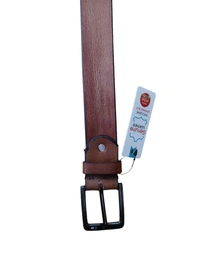 40 MM MENS GENUINE LEATHER BROWN COLOR BELT SIZE -42-52-(6 SIZE) - FREE SIZE, 6