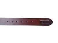 40 MM MENS GENUINE LEATHER BROWN COLOR BELT SIZE -42-52-(6 SIZE) - FREE SIZE, 6