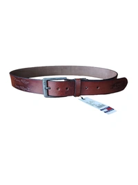 40 MM MENS GENUINE LEATHER BROWN COLOR BELT SIZE -42-52-(6 SIZE) - FREE SIZE, 6