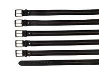 40MM P2C DESING MEN GENUINE LEATHER BLACK COLOR BELT SIZE -42-52(6 SIZE) - FREE SIZE, 6