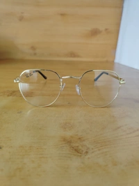 MENS STEEL METAL FRAME WHITE LENS SIDE LOGO PRINTED STYLISH MULTI DESIGN SUNGLASSES  - FREE SIZE, 12