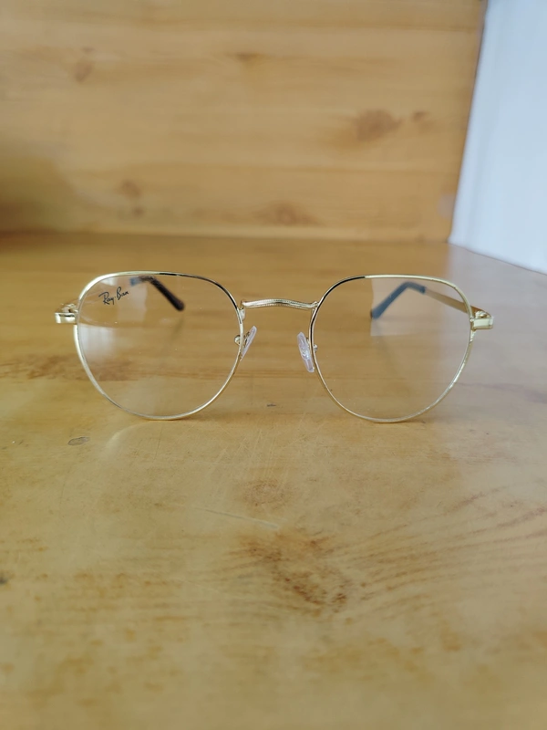 MENS STEEL METAL FRAME WHITE LENS SIDE LOGO PRINTED STYLISH MULTI DESIGN SUNGLASSES  - FREE SIZE, 12