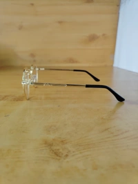 MENS STEEL METAL FRAME WHITE LENS SIDE LOGO PRINTED STYLISH MULTI DESIGN SUNGLASSES  - FREE SIZE, 12