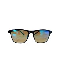 UNISEX STYLE MATT FINISH BLACK ROUND SUNGLASSES - free, 12