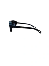 MENS RUBBER FRAME DC MIX COLOR  STYLISH WAYFARER WITH SIDE LOGO PRINTED  - FREE, 12