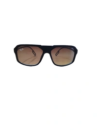 MENS RUBBER FRAME DC MIRROR  MIX COLOR LENS WAYFARER WITH SIDE LOGO PRINTED  - FREE, 12