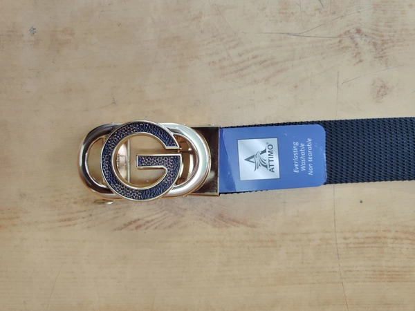 MEN'S CHINA IMPORTET NYLONE MULTI COLOR MIX DESIGN AUTO BUCKLE BELT PATTI OVER SIZE WIDTH 40MM - FREE SIZE, 12