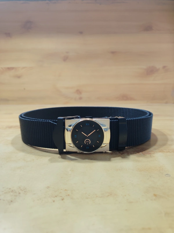 MEN'S CHINA IMPORTED NYLONE MULTI COLOR MIX DESIGN AUTO BUCKLE BELT PATTI OVER SIZE WIDTH -40MM - FREE SIZE, 12