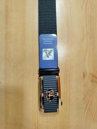 MEN'S CHINA IMPORTED NYLON MULTI COLOR MIX DESIGN AUTO BUCKLE BELT PATTI OVER SIZE WIDTH 40MM - FREE SIZE, 12