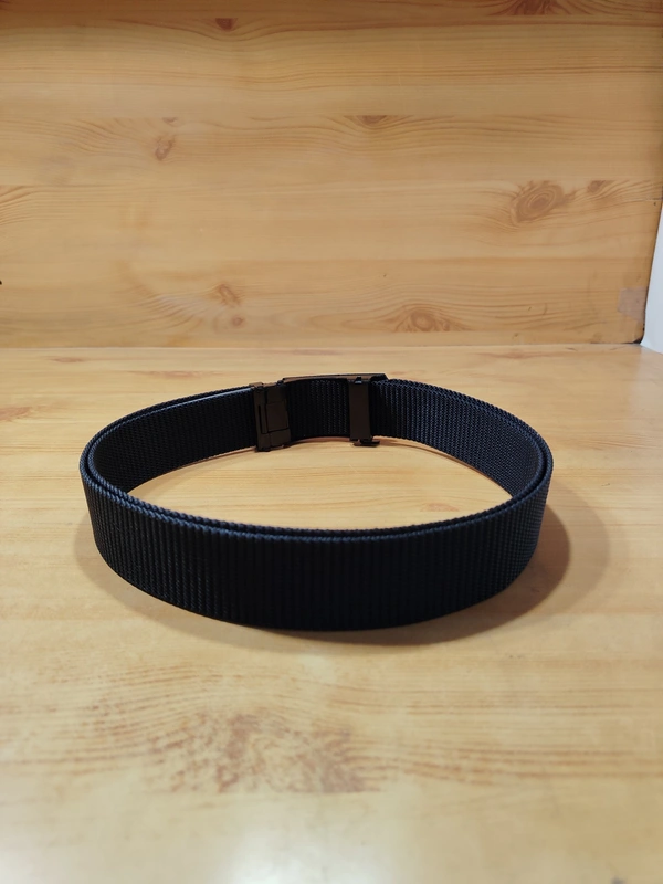 MEN'S CHINA IMPORTED NYLON MULTI COLOR MIX DESIGN AUTO BUCKLE BELT PATTI OVER SIZE WIDTH 40MM - FREE SIZE, 12