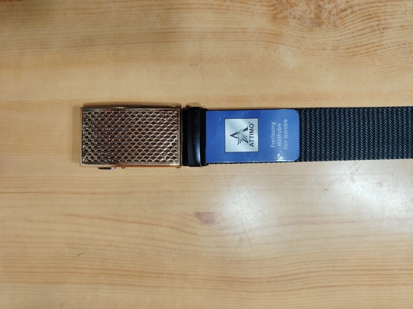 MEN'S CHINA IMPORTED NYLON MULTI COLOR MIX DESIGN AUTO BUCKLE BELT PATTI OVER SIZE WIDTH 40MM - FREE SIZE, 12