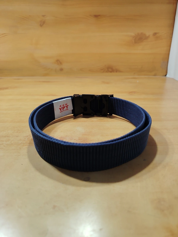 KIDS INDIAN NYLON MULTI COLOR MIX DESIGN ARMY BUCKLE BELT SIZE-36 INC LENGTH 30MM WIDTH  - FREE SIZE, 12