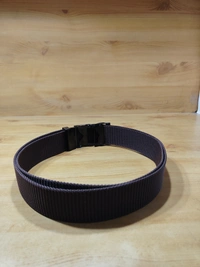 MEN'S CHINA IMPORTED NYLON MULTI COLOR MIX DESIGN AUTO BUCKLE BELT PATTI OVER SIZE WIDTH 40MM - FREE SIZE, 12
