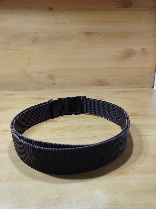 MEN'S CHINA IMPORTED NYLON MULTI COLOR MIX DESIGN AUTO BUCKLE BELT PATTI OVER SIZE WIDTH 40MM - FREE SIZE, 12