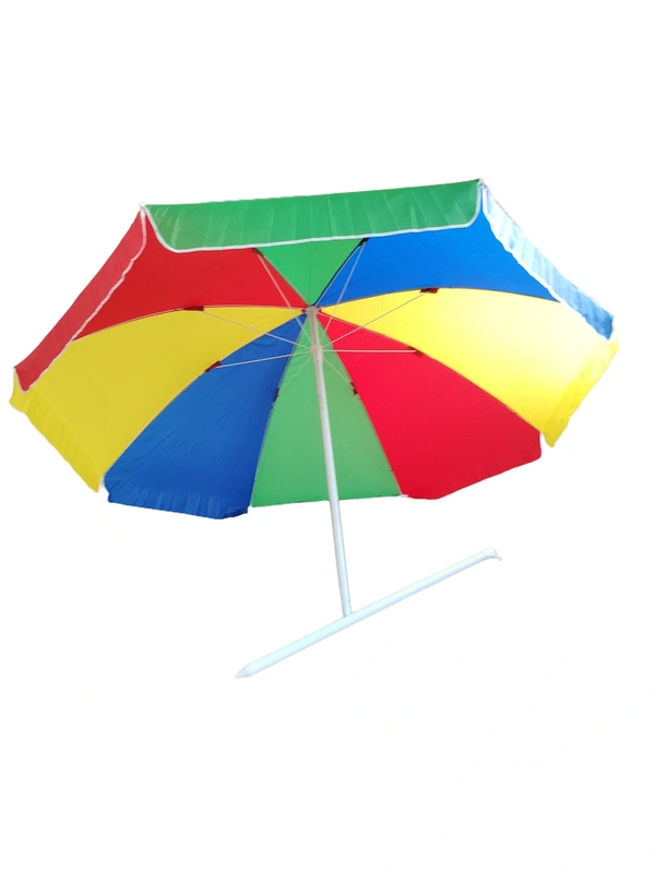 8 KADI OUTDOOR GARDEN BIG SIZE UMBRELLA WITHOUT STAND FOR HOTELS BEACH SHOP UMBRELLA SIZE- 36 Inch  - FREE, 6