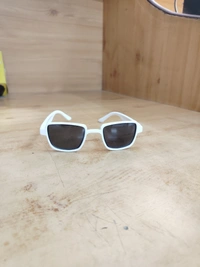 KIDS WHITE  COLOR FRAME DC MIX KABIR SINGH DESIGN SUNGLASSES - FREE, 12