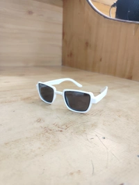 KIDS WHITE  COLOR FRAME DC MIX KABIR SINGH DESIGN SUNGLASSES - FREE, 12