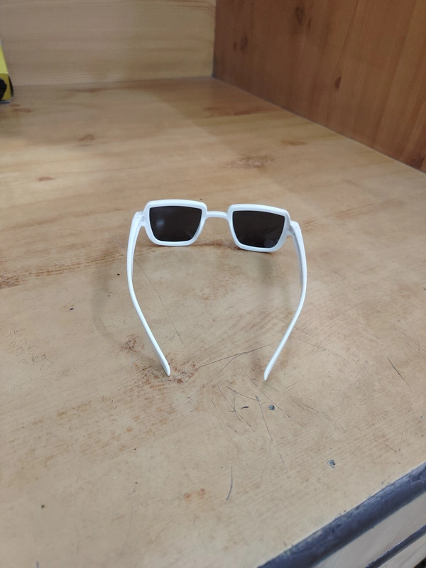 KIDS WHITE  COLOR FRAME DC MIX KABIR SINGH DESIGN SUNGLASSES - FREE, 12