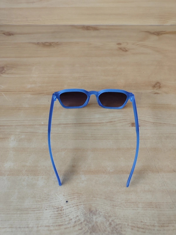 MENS RUBBER FRAME BLACK COLOR DC WAYFARER STYLISH SUNGLASSES - FREE, 12