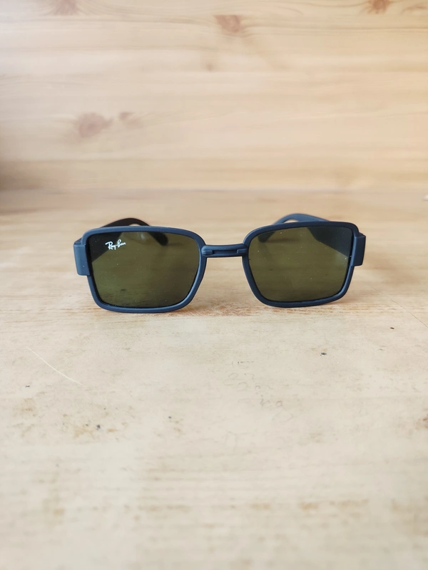 MENS BLACK RUBBER FRAME SIDE LOGO PRINTED DC SQUARE SUNGLASSES - FREE, 12