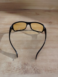 MENS MATT FRAME YELLOW NIGHT DRIVE SUNGLASSES - FREE, 12