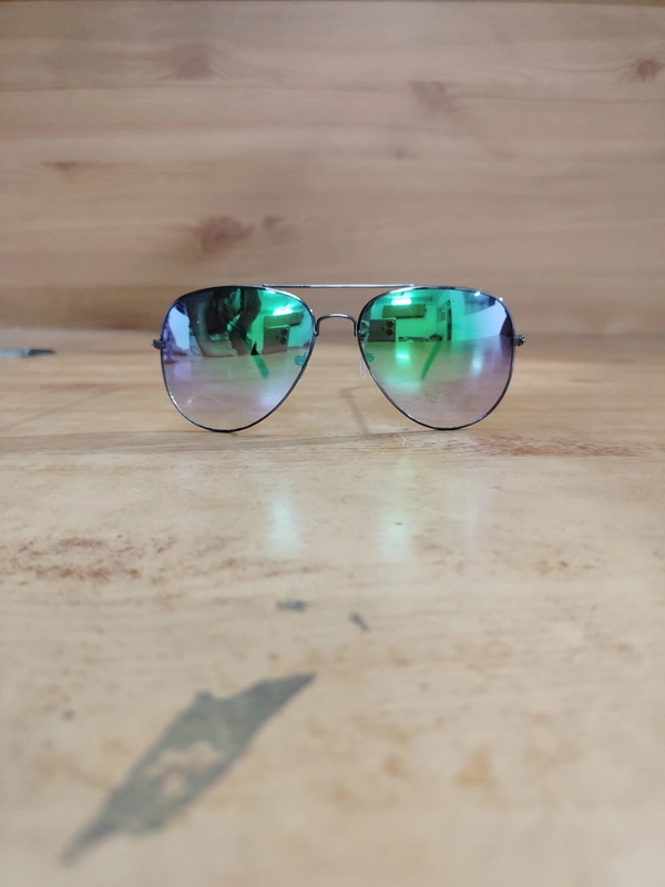 MENS METAL FRAME MULTI COLOR MIX MERCURY LENS STYLISH AVIAOR LENS SUNGLASS - FREE, 12