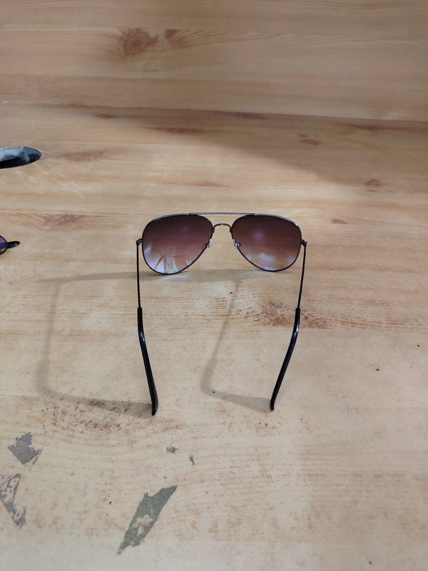 MENS METAL FRAME MULTI COLOR MIX MERCURY LENS STYLISH AVIAOR LENS SUNGLASS - FREE, 12