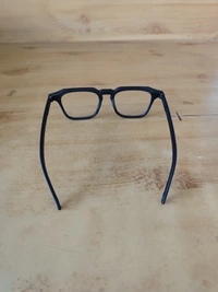 MENS RUBBER FRAME CLEAR SQUARE SUNGLASSES - FREE, 12