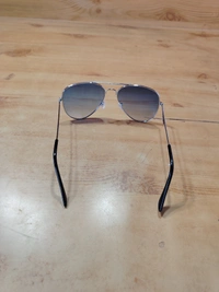 MENS METAL FRAME BLUE COLOR AVIATOR STYLISH SUNGLASSES - FREE, 12