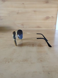 MENS METAL FRAME BLACK COLOR AVIATOR STYLISH SUNGLASSES - FREE, 12