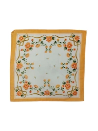 COTTON HANKIES MIX COLOR MIX PRINTED FOR GIRLS,LADIES,KIDS SET OF 12 PCS  SIZE-28 *28Cm - 28*28, 12