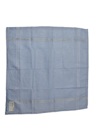 MENS PURE COTTON PREMIUM QUALITY MULTI COLOR HANKIES, SET OF 12 PICES IN BOX, SIZE-43*43 Cm - 43*43, 12