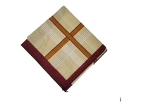 MENS PURE  COTTON  MULTI  COLOR MIX STRIP DESIGN HAND KERCHIEFS  SIZE-45*45 Cm - 45*45 CM, 12