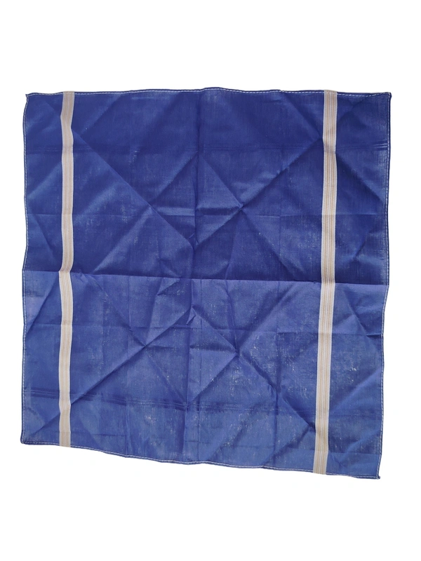 MENS PURE COTTON PREMIUM QUALITY MULTI   COLOR STRIP DESIGN HANKIES SET OF 18 PICES IN 6 BOX (EACH BOX P PICES HANKIES PACKING) - 44*44, 18