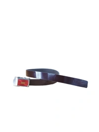 KID'S RUBBER SHEETS PATTI WITH ARMY BUCKLE BROWN COLOR BELT - SMALL, 12