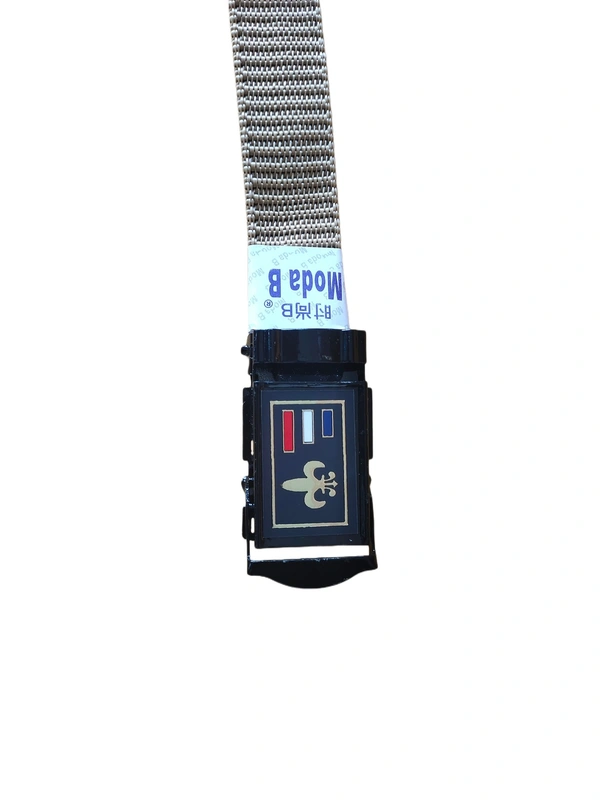 KIDS INDIAN NYLON MULTI COLOR WITH ARMY BUCKLE BELT  - SMALL, 12