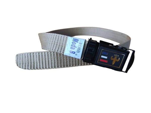 KIDS INDIAN NYLON MULTI COLOR WITH ARMY BUCKLE BELT  - SMALL, 12