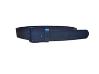 MENS PU LEATHER BLACK COLOR PINWHOLE BUCKLE BELT - FREE, 6