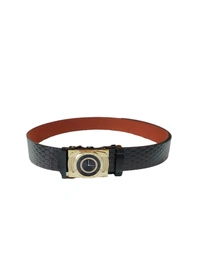 MENS PU LEATHER  WITH GOLDEN MIX DESIGN ARMY BUCKLE BELT  - FREE, 6