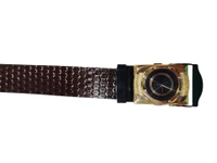 MENS PU LEATHER  WITH GOLDEN MIX DESIGN ARMY BUCKLE BELT  - FREE, 6