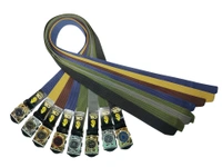 MENS CHINA  IMPORTED NYLONE MULTI COLOR MIX DESIGN AUTO BUCKLE BELT  - FREE, 12