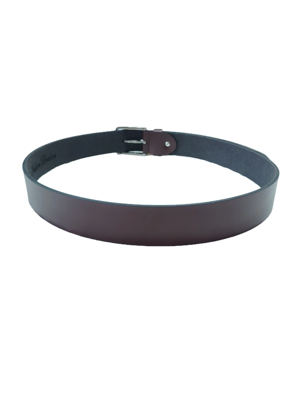 MENS PU LEATHER MULTI COLOR MIX DESIGN HEAVY KANTA BUKLE BELT - FREE, 6