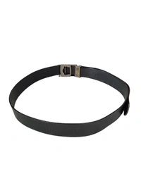 MENS CHINA SHEET PATTI WITH ARMY BUCKLE BLACK COLOR BELT - FREE, 6