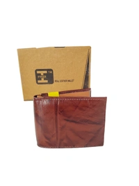 MENS GENUINE LEATHER 2 FOLD MULTI COLOR WALLETS BRAND BOX PACKING - FREE, 6