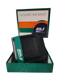 MENS PU LEATHER MIX BRAND WALLETS IN MIX COLOR  - FREE, 6