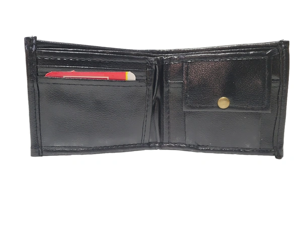 MENS PU LEATHER MIX BRAND WALLETS IN MIX COLOR  - FREE, 6