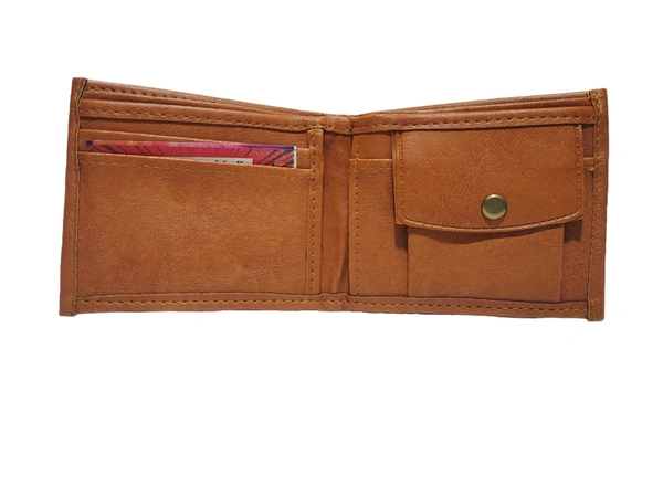 MENS PU LEATHER MIX BRAND WALLETS IN MIX COLOR  - FREE, 6