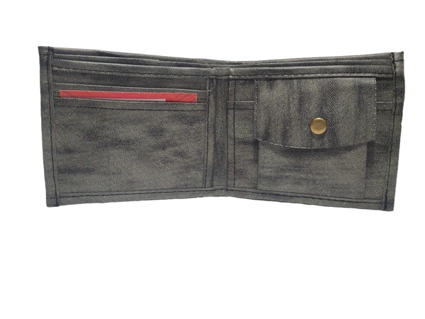 MENS PU LEATHER BRAND WALLETS IN MIX COLOR  - FREE, 6