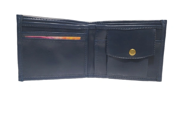 BOYS PU LEATHER BRAND WALLETS IN MIX COLOR  - FREE, 6